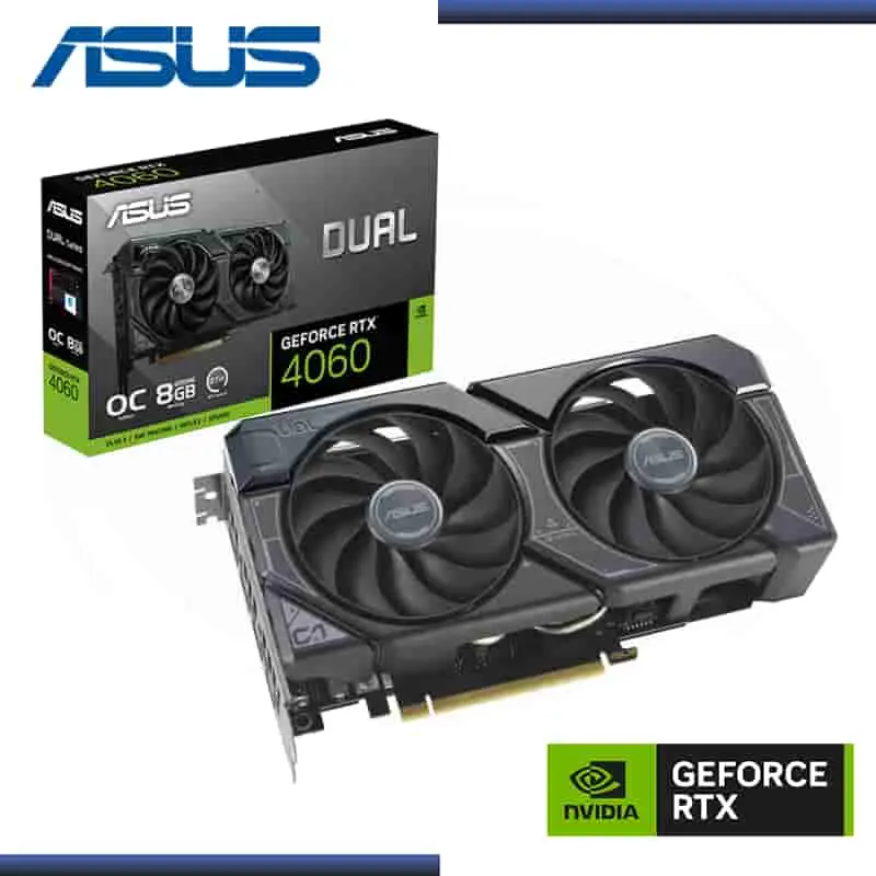 GPU RTX 4060 8GB OC ASUS DUAL